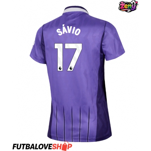 Dres Tottenham Hotspur Savio #17 Tretina pre Ženy 2026-27 Krátky Rukáv